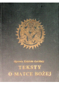 Ojcowie Kościoła łacińscy Teksty o Matce Bożej