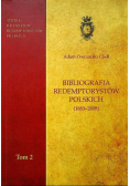 Bibliografia redemptorystów polskich 1883 - 2008 Tom II