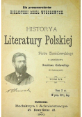Historya Literatury Polskiej Tom VI 1900 r.