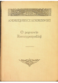 O poprawie Rzeczypospolitej