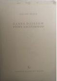 Zarys dziejów pisma łacińskiego