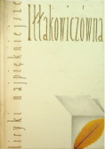 Iłłakowiczówna Liryki Najpiękniejsze