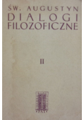 Św Augustyn Dialogi filozoficzne Tom II