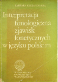 Interpretacja fonologiczna zjawisk fonetycznych w języku polskim