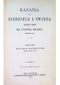 Kazania na niedziele i święta całego roku Część 3 1884 r.