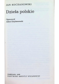 Kochanowski Dzieła polskie