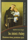 Św. Antoni z Padwy: Płomienne słowa, promienne życie