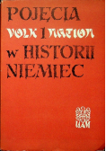 Pojęcia volk i nation w historii Niemiec