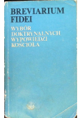 Breviarium fidei Wybór doktrynalnych wypowiedzi Kościoła