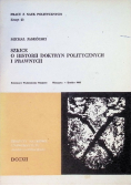 Szkice o historii doktryn politycznych i prawnych