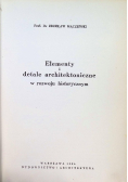 Elementy i Detale Architektoniczne