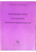 Postmodernizm w perspektywie filozoficzno kulturoznawczej