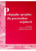 Pedagogika specjalna dla pracowników socjalnych