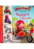 Mały chłopiec Poznaj motory z Markiem