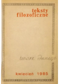 Teksty filozoficzne Twarz Innego