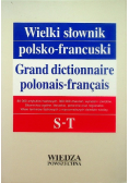Wielki słownik polsko-francuski  S - T