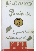 Pamiętniki z Powstania Warszawskiego tom 3