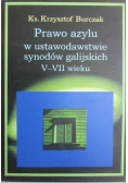 Prawo azylu w ustawodastwie synodów galijskich V-VI wieku