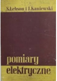 Pomiary elektryczne