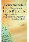 Kochane zwierzątka listy Zbigniewa Herberta do przyjaciół -  Magdaleny i Zbigniewa Czajkowskich