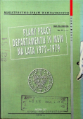 Plany pracy departamentu IV MSW na lata 1972 - 1979