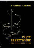 Pręty zakrzywione obliczenia statyczne