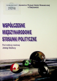 Współczesne międzynarodowe stosunki polityczne
