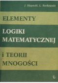 Elementy logiki matematycznej i teorii mnogości