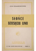 Słońce dziesięciu linii
