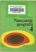 Nauczanie geografii Tom 4
