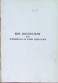 Rok bogomyślny Rozmyślania na każdy dzień 1930 r.