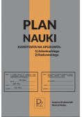 Plan nauki kandydata na aplikanta adwokackiego radcowskiego