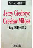 Gierdyc, Miłosz Listy 1952-1963