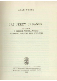 Jan Jerzy Urbański Studium o rzeźbie