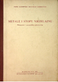 Metale i stopy nieżelazne