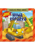 Książeczka małego chłopca Nowa koparka