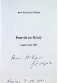 Powrót na kresy Część I rok 1920