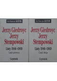 Giedroyc Stempowski Listy 1946  1969 Część I i II