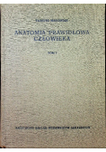Anatomia prawidłowa człowieka Tom I