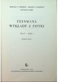 Feynmana wykłady z fizyki Tom I Część I