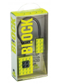 Block Light - lampka do książki AURORA - zielona