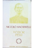 Machiavelli Wybór pism