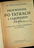 Przewodnik po Tatrach i Zakopanem 1927 r.
