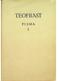Teofrast Pisma Tom I
