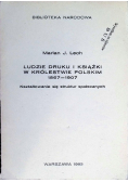 Ludzie druku i książki w Królestwie Polskim 1867 - 1907
