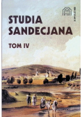 Studia sandecjana Tom IV