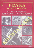 Fizyka wybór testów Tom 2 rozwiązania