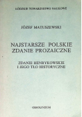 Najstarsze polskie zdanie prozaiczne