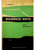 Melioracje Rolne Tom I