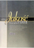 Jakość i ocena tłumaczenia